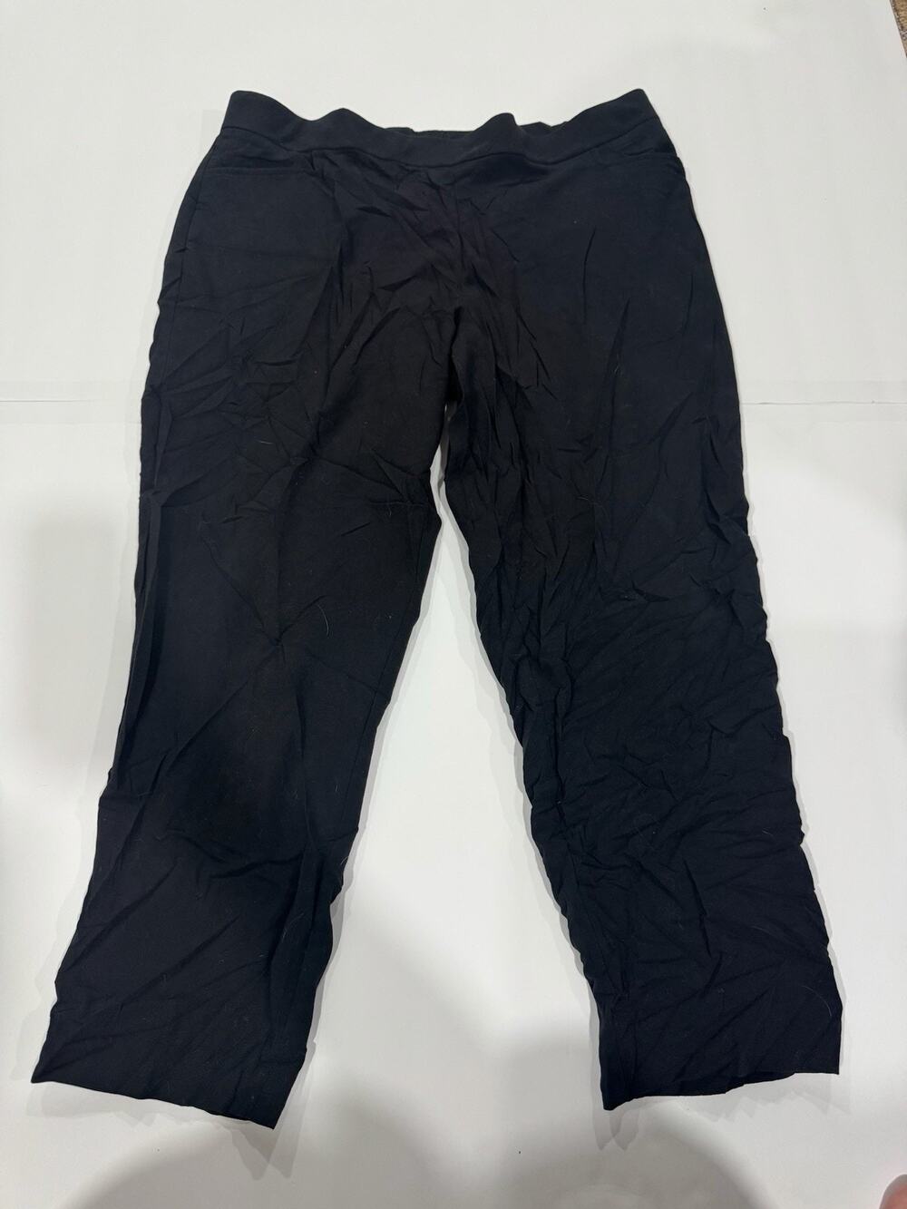 Y2K George Pink Slim Womens Petite Size 2X Black 18W-20W